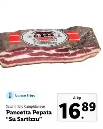 Lidl Salumificio Campidanese Pancetta Pepata “Su Sartizzu” offerta