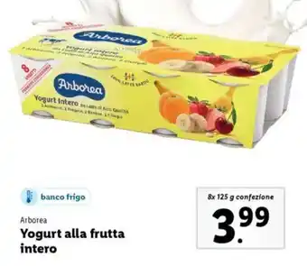 Lidl Arborea Yogurt alla frutta intero offerta