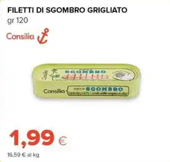 Tigre Filetti di sgombro grigliato offerta