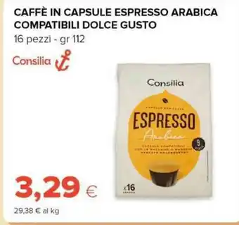 Tigre Caffè in capsule espresso arabica compatibili dolce gusto compatibili dolce gusto 16 pezzi - offerta