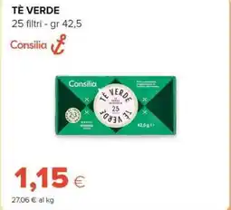 Tigre Tè verde 25 filtri offerta