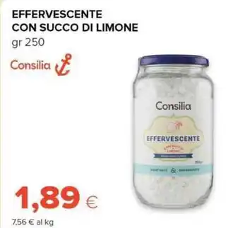 Tigre Effervescente con succo di limone offerta