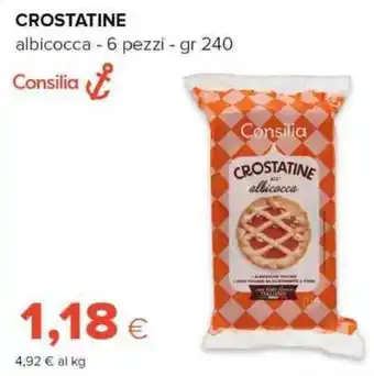 Tigre Crostatine albicocca - 6 pezzi offerta