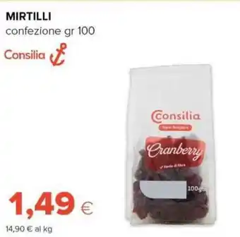 Tigre Mirtilli confezione offerta