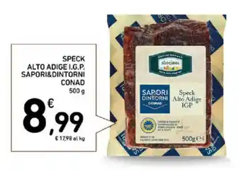 Spazio Conad Speck alto adige i.g.p. SAPORI&DINTORNI CONAD offerta