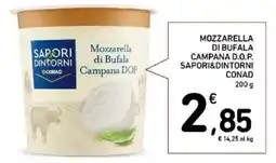 Spazio Conad Mozzarella di bufala campana d.o.p. SAPORI&DINTORNI CONAD offerta