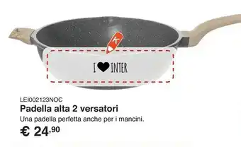 Kasanova Padella alta 2 versatori offerta