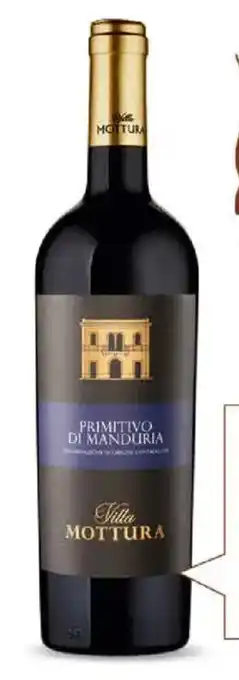 Spazio Conad Primitivo di manduria d.o.c. VILLA MOTTURA offerta