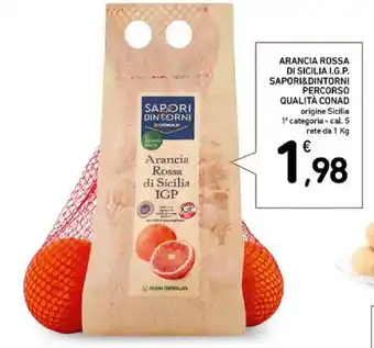 Spazio Conad Arancia rossa di sicilia i.g.p. sapori&dintorni percorso qualità CONAD offerta