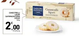 Spazio Conad Canestrelli liguri SAPORI&DINTORNI CONAD offerta