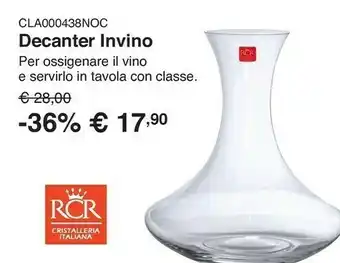 Decanter invino