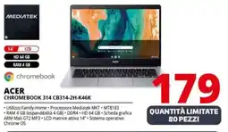 Comet ACER CHROMEBOOK 314 CB314-2H-K46K offerta