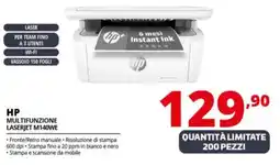 Comet HP MULTIFUNZIONE LASERJET M140WE offerta