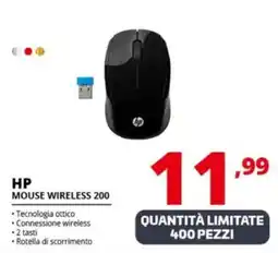 Comet HP MOUSE WIRELESS 200 offerta