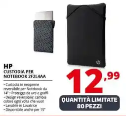 Comet HP CUSTODIA PER NOTEBOOK 2F2L4AA offerta