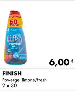 Iper Tosano FINISH Powergel limone/fresh offerta