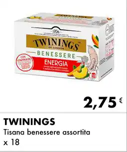 Iper Tosano TWININGS Tisana benessere assortita offerta