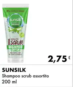 Iper Tosano SUNSILK Shampoo scrub assortito offerta