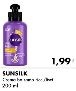 Iper Tosano SUNSILK Crema balsamo ricci/lisci offerta