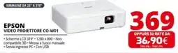 Comet EPSON VIDEO PROIETTORE CO-W01 offerta