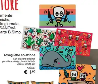 Tovagliette 30x45 cm b. simo
