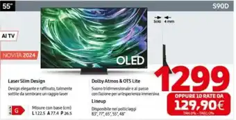 Comet SAMSUNG OLED 55" S90D offerta