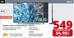 Comet SAMSUNG QLED 50" Q60D offerta