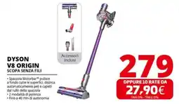 Comet DYSON V8 ORIGIN SCOPA SENZA FILI offerta