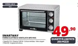 Comet SMARTWAY FORNO ELETTRICO VENTILATA WFE19VS offerta