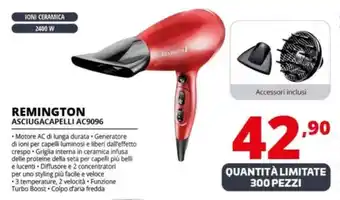 Comet REMINGTON ASCIUGACAPELLI AC9096 offerta