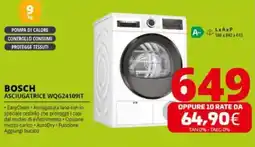 Comet BOSCH ASCIUGATRICE WQG24109IT offerta