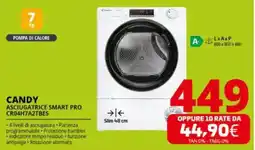 Comet CANDY ASCIUGATRICE SMART PRO CR04H7A2TBES offerta