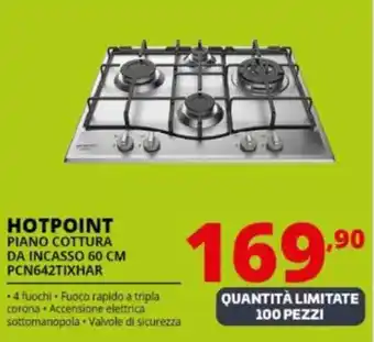 Comet HOTPOINT PIANO COTTURA DA INCASSO 60 CM PCNG42TIXHAR offerta