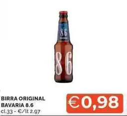 Mercatò Birra original BAVARIA 8.6 offerta