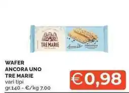 Mercatò Wafer ancora uno TRE MARIE offerta