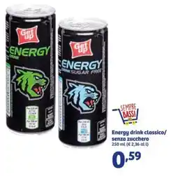 In'S Mercato Energy drink classico/ senza zucchero offerta