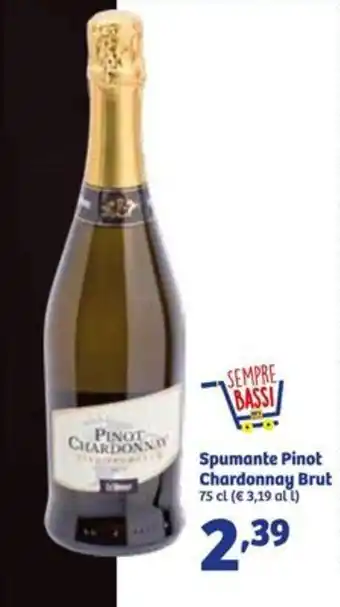 In'S Mercato Spumante Pinot Chardonnay Brut offerta