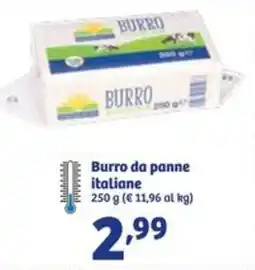 In'S Mercato Burro da panne italiane offerta