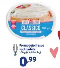 In'S Mercato Formaggio fresco spalmabile offerta