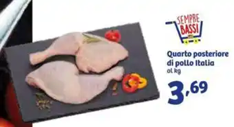 In'S Mercato Quarto posteriore di pollo Italia offerta