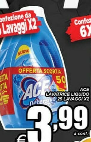 DEM Detersivo lavatrice offerta