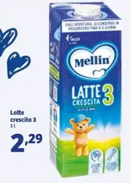 In'S Mercato Mellin Latte crescita 3 offerta