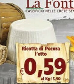 DEM Ricotta offerta