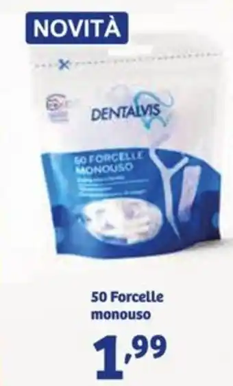 In'S Mercato DENTALVIS 50 Forcelle monouso offerta