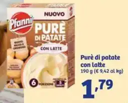 In'S Mercato Pfanni Purè di patate con latte offerta