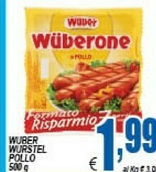 DEM Wurstel di pollo offerta