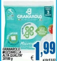 DEM Mozzarella offerta