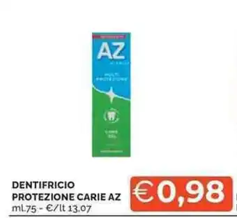 Mercatò Dentifricio protezione carie AZ offerta