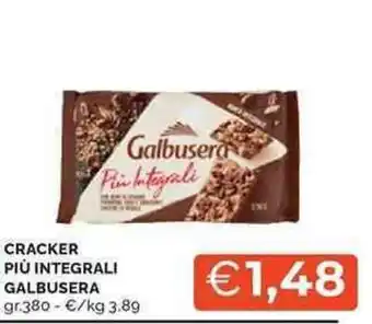 Mercatò Cracker più integrali GALBUSERA offerta