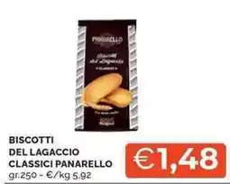 Mercatò Biscotti del lagaccio classici PANARELLO offerta